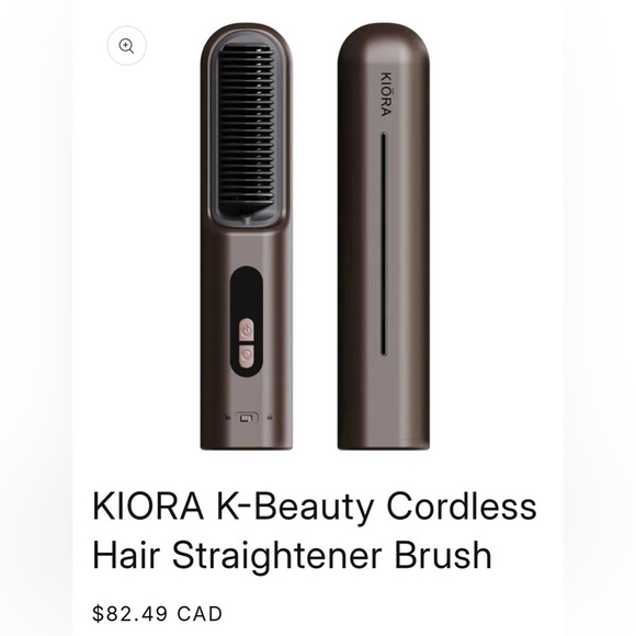 Kiöra Other - Cordless Hair Straightener Brush - Brand New